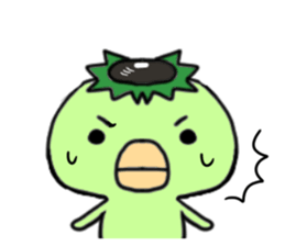 Disk Jockey Cute Monster"kappa" sticker #6170770