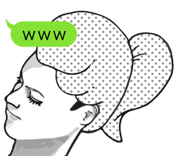 Models sticker #6171745