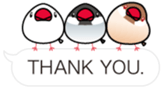 Message Java sparrows for English. sticker #6171967