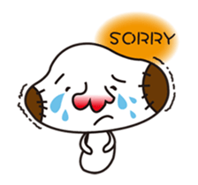 A cute Mushroom sticker #6171992