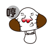 A cute Mushroom sticker #6172005