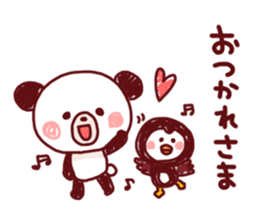 Ponyan&Puffy-Handwriting- sticker #6172096