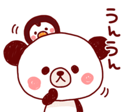 Ponyan&Puffy-Handwriting- sticker #6172116