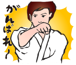 OSU!! Karate girl sticker #6172385