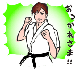 OSU!! Karate girl sticker #6172395