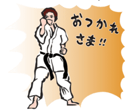 OSU!! Karate girl sticker #6172413