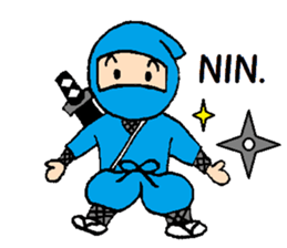 a ninja sticker sticker #6173016