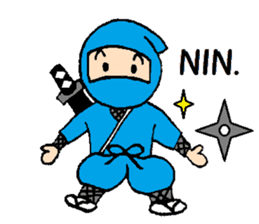 a ninja sticker sticker #6173016