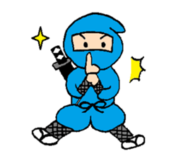 a ninja sticker sticker #6173017