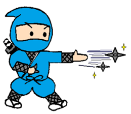 a ninja sticker sticker #6173018