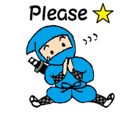 a ninja sticker sticker #6173022