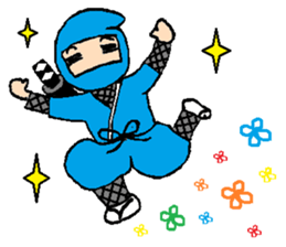 a ninja sticker sticker #6173024