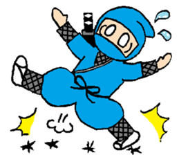 a ninja sticker sticker #6173034