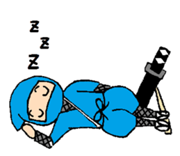 a ninja sticker sticker #6173035