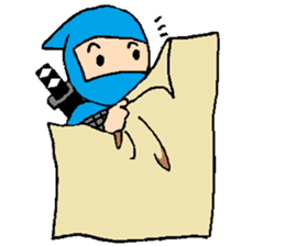 a ninja sticker sticker #6173036