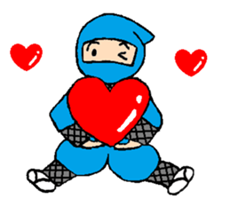 a ninja sticker sticker #6173047