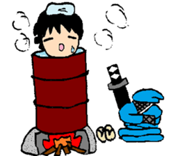 a ninja sticker sticker #6173052