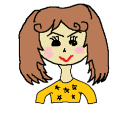 Fashionable mysterious women PAL-ko sticker #6173857