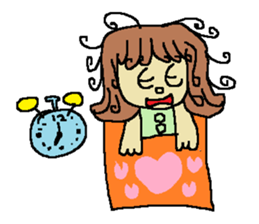 Fashionable mysterious women PAL-ko sticker #6173859