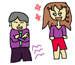 Fashionable mysterious women PAL-ko sticker #6173865