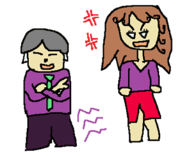 Fashionable mysterious women PAL-ko sticker #6173865