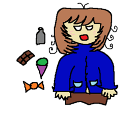 Fashionable mysterious women PAL-ko sticker #6173866