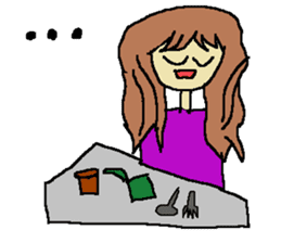 Fashionable mysterious women PAL-ko sticker #6173867