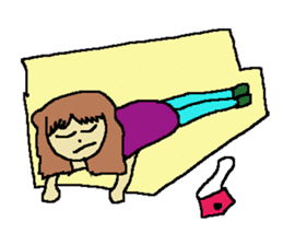 Fashionable mysterious women PAL-ko sticker #6173874