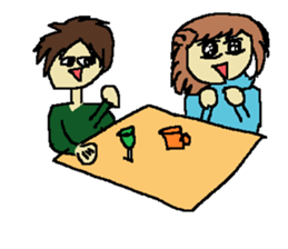 Fashionable mysterious women PAL-ko sticker #6173875