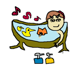 Fashionable mysterious women PAL-ko sticker #6173878