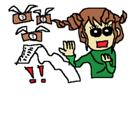 Fashionable mysterious women PAL-ko sticker #6173889