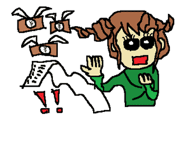 Fashionable mysterious women PAL-ko sticker #6173889