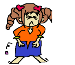 Fashionable mysterious women PAL-ko sticker #6173890