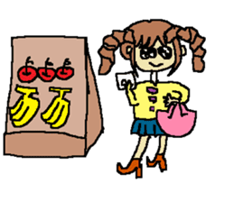 Fashionable mysterious women PAL-ko sticker #6173893