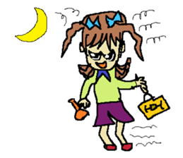 Fashionable mysterious women PAL-ko sticker #6173894