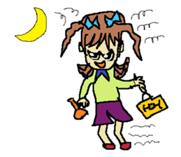 Fashionable mysterious women PAL-ko sticker #6173894