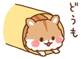 fluffy hamster sticker #6173941