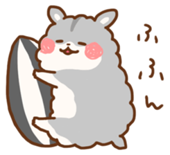 fluffy hamster sticker #6173947