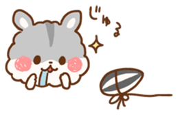 fluffy hamster sticker #6173951