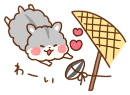 fluffy hamster sticker #6173952