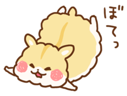 fluffy hamster sticker #6173971