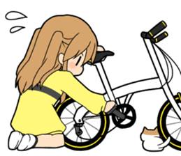 Cycling Sticker for Bicycle Lovers Ver3 sticker #6174219