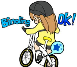Cycling Sticker for Bicycle Lovers Ver3 sticker #6174230