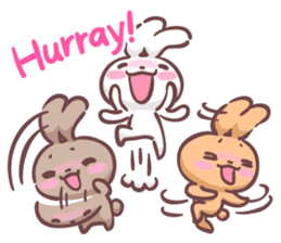 Kyun Kyun Bunny! sticker #6174437