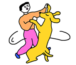 Feel like an happy animal 1. sticker #6174743