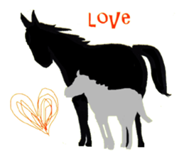 Horse Silhouette sticker #6175100