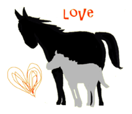 Horse Silhouette sticker #6175100