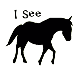Horse Silhouette sticker #6175103