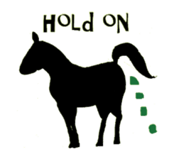Horse Silhouette sticker #6175105