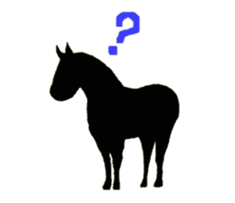 Horse Silhouette sticker #6175107